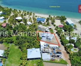 H469 - Superb Unfinished Ocean View House and Lot for Sale in Placencia Village