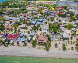 L495 - Rare Commercial Road front lot in Placencia