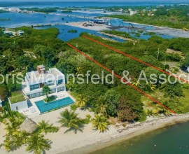 L525 - The Best Beachfront Parcel For Sale in Placencia - Fantastic Investment!